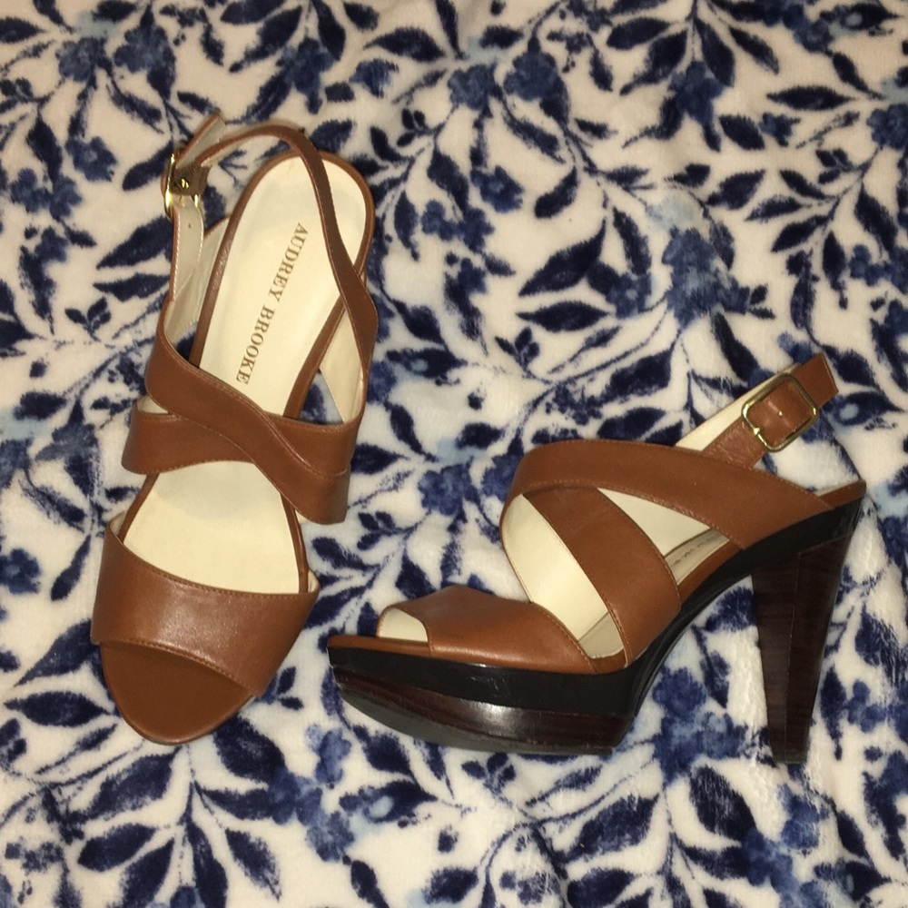 Brown heels